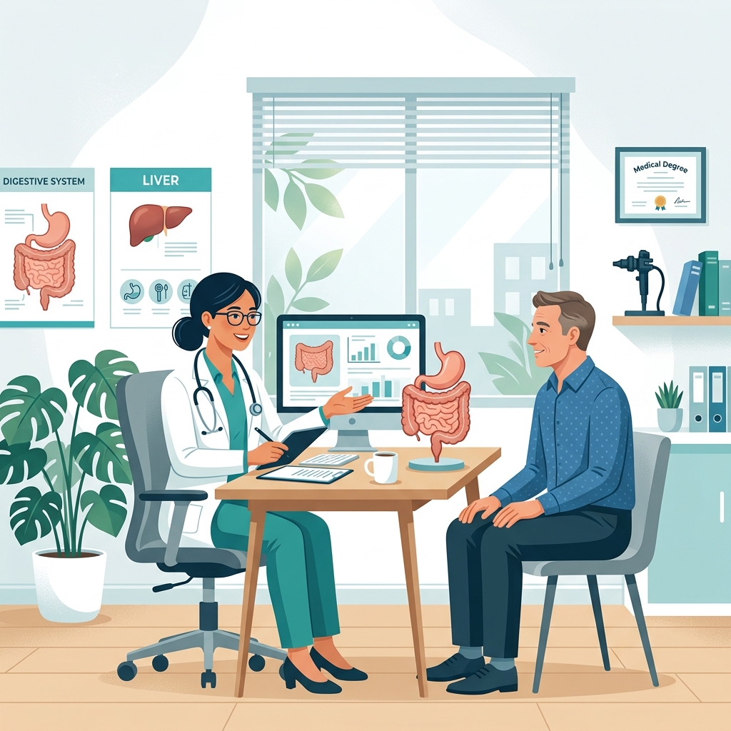 Consulta de Gastroenterologia